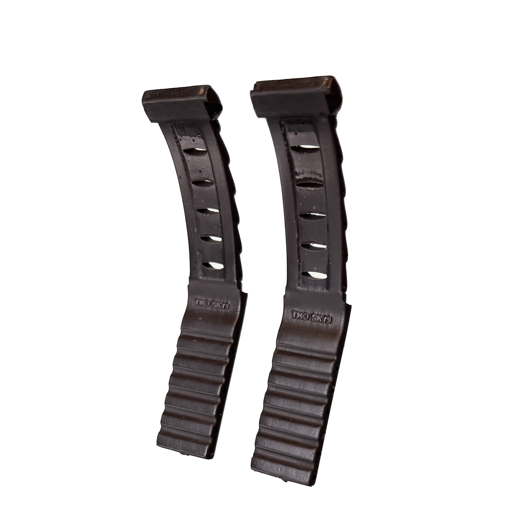 Rubber watch strap replacement for the SEIKO KINETIC ARCTURA 5M42-OE30/5M42-OE39 | 4GC9-B.A 19.