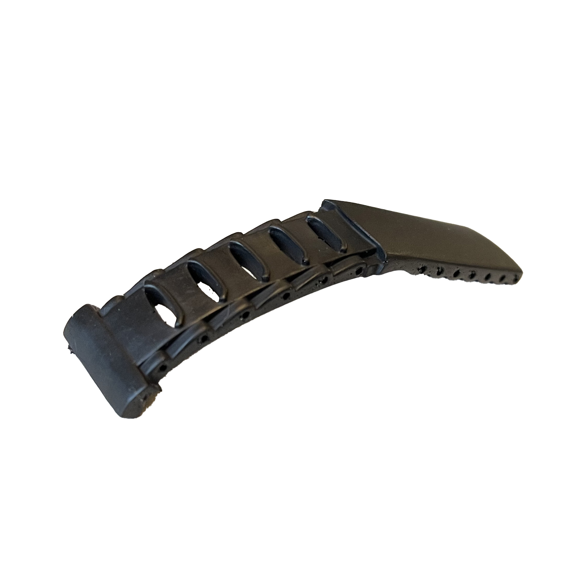 Rubber watch strap replacement for the SEIKO KINETIC ARCTURA 5M42-OE30/5M42-OE39 | 4GC9-B.A 19.